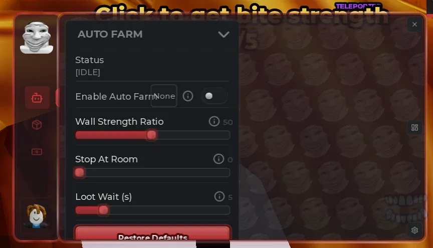 +1 Bite Per Click Script Barrage Hub: Auto Bite, Auto Farm