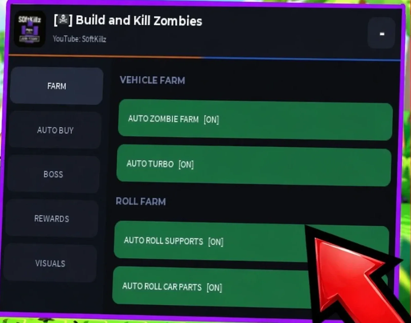 Build and Kill Zombies Script S0ftKillz: Auto Boss, ESP