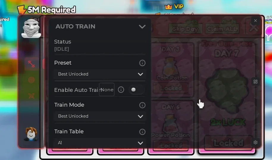 Ping Pong Training Script Barrage Hub: Auto Train, Rebirth