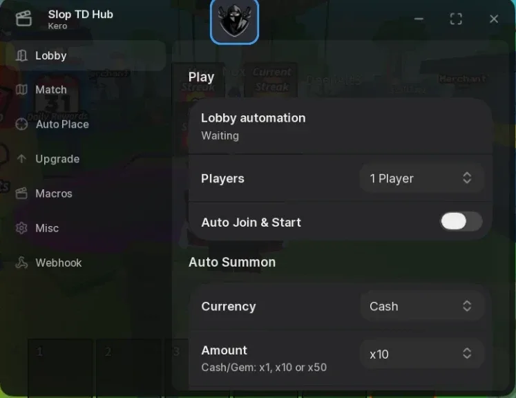 Slop TD Hub Script Slop Tower Defense [NO KEY]: Macros