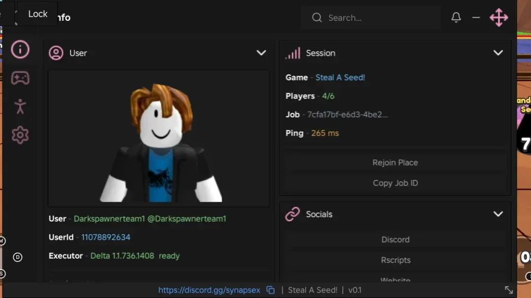 Steal A Seed Script Ouroboros Hub: Auto Steal, Seed ESP