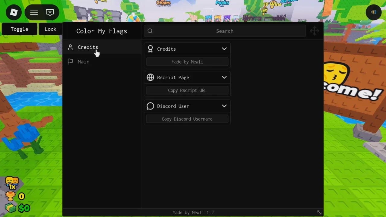 Color My Flag Script Mewli Hub: Instant Solve, Show Flags