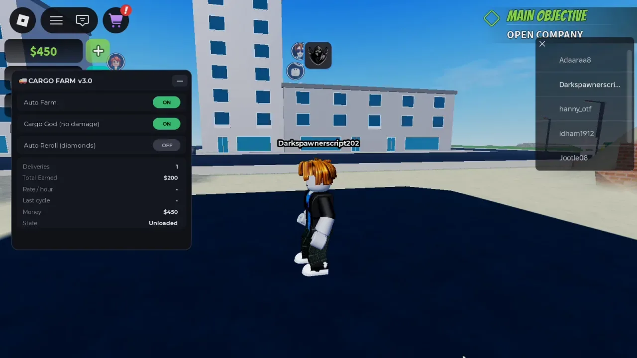 Delivery Rush Script Axen Hub: Auto Reroll, Auto Grind