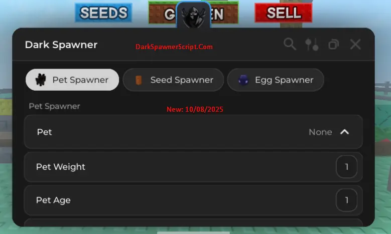 New Real Dark Spawner Update by Rayfield