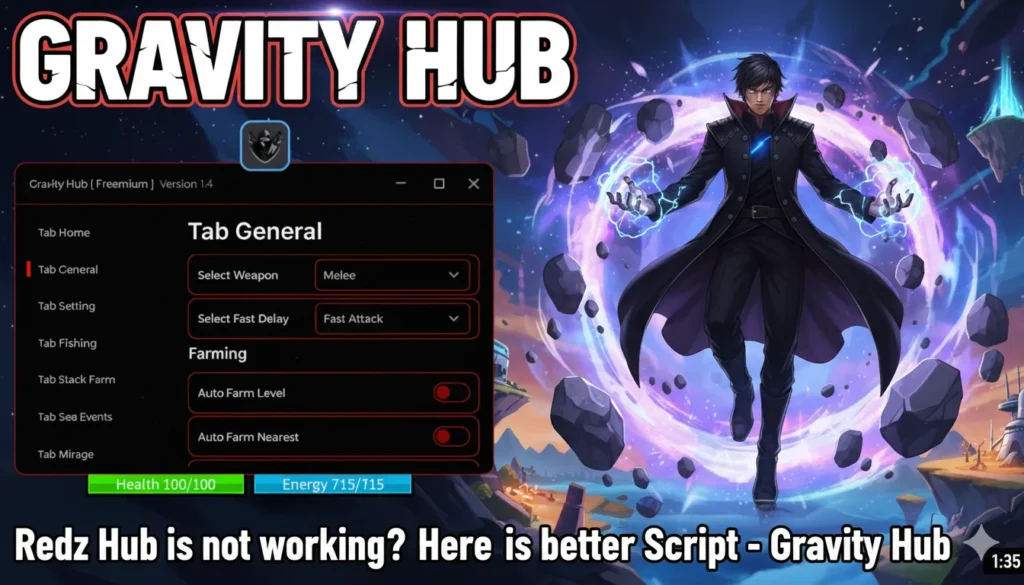 Gravity hub script