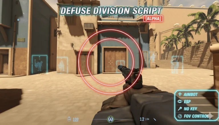Defuse Division Script [ALPHA] – No Key, Aimbot, ESP, FOV