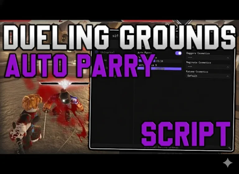 Dueling Grounds Script – No Key, Auto Parry, Auto Kill