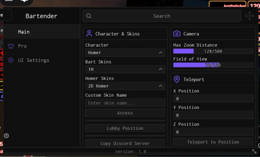 Script YOU VS Homer roblox