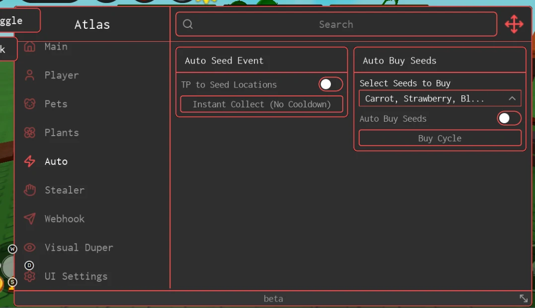 Atlas hub Grow a Garden 2 script