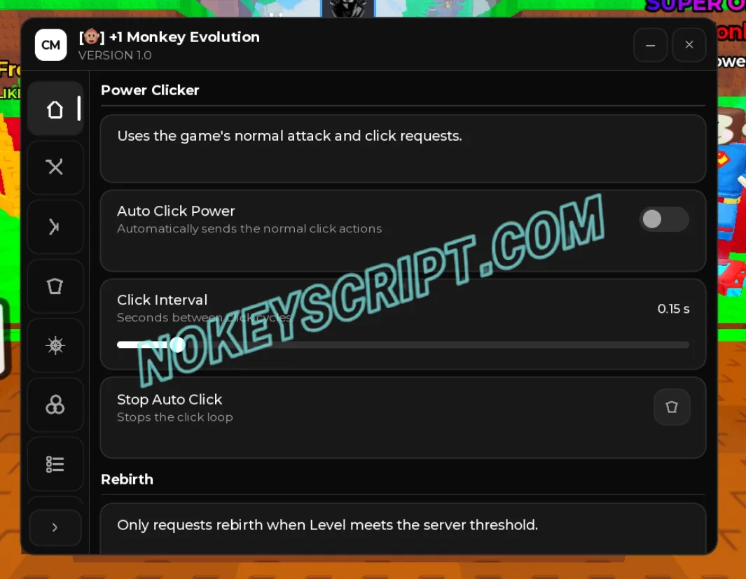 +1 Monkey Evolution Script CM Hub – Instant Auto Wins