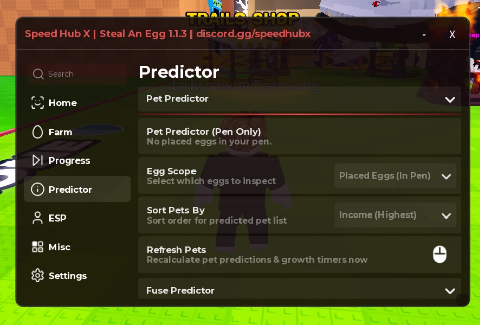 Steal An Egg Script Speed Hub X: Egg Predictor, Auto Steal