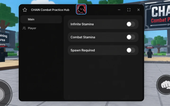 CHAIN Combat Practice Script: Infinite Combat Stamina