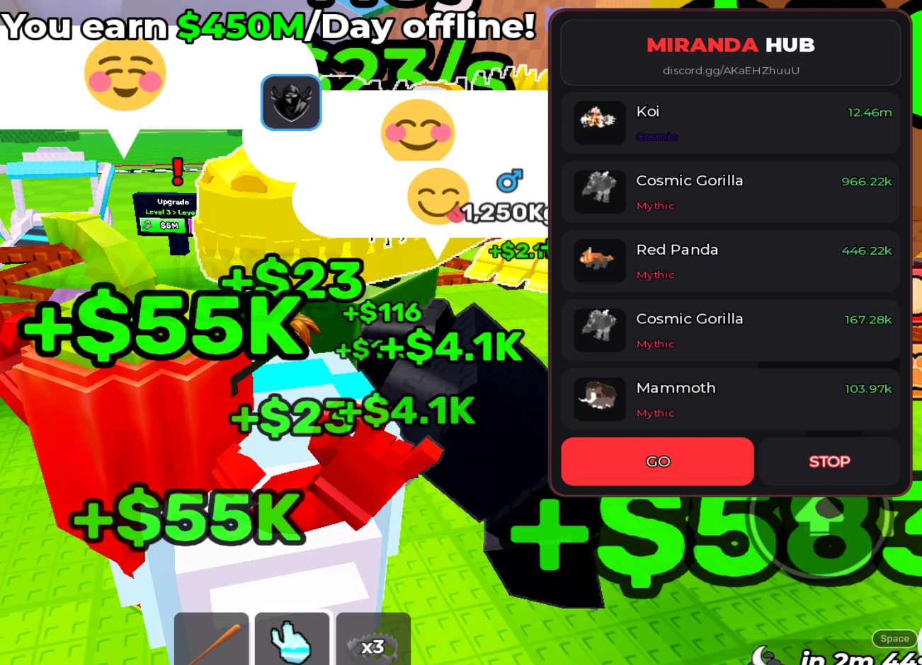 Steal An Egg Script Miranda Hub: Auto Steal, Pet Scanner