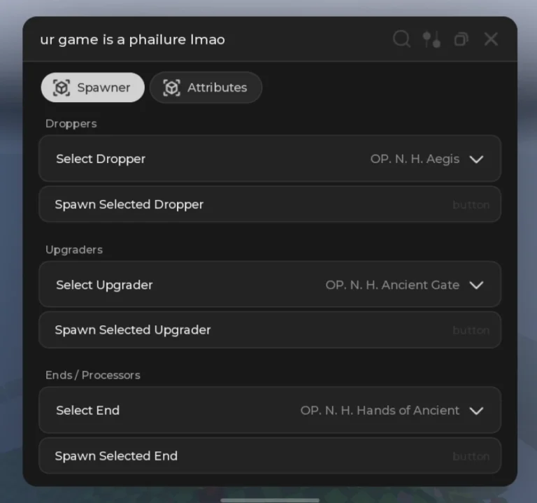 Tycoon RNG Refinery Script Phail Hub: Item Giver, Luck